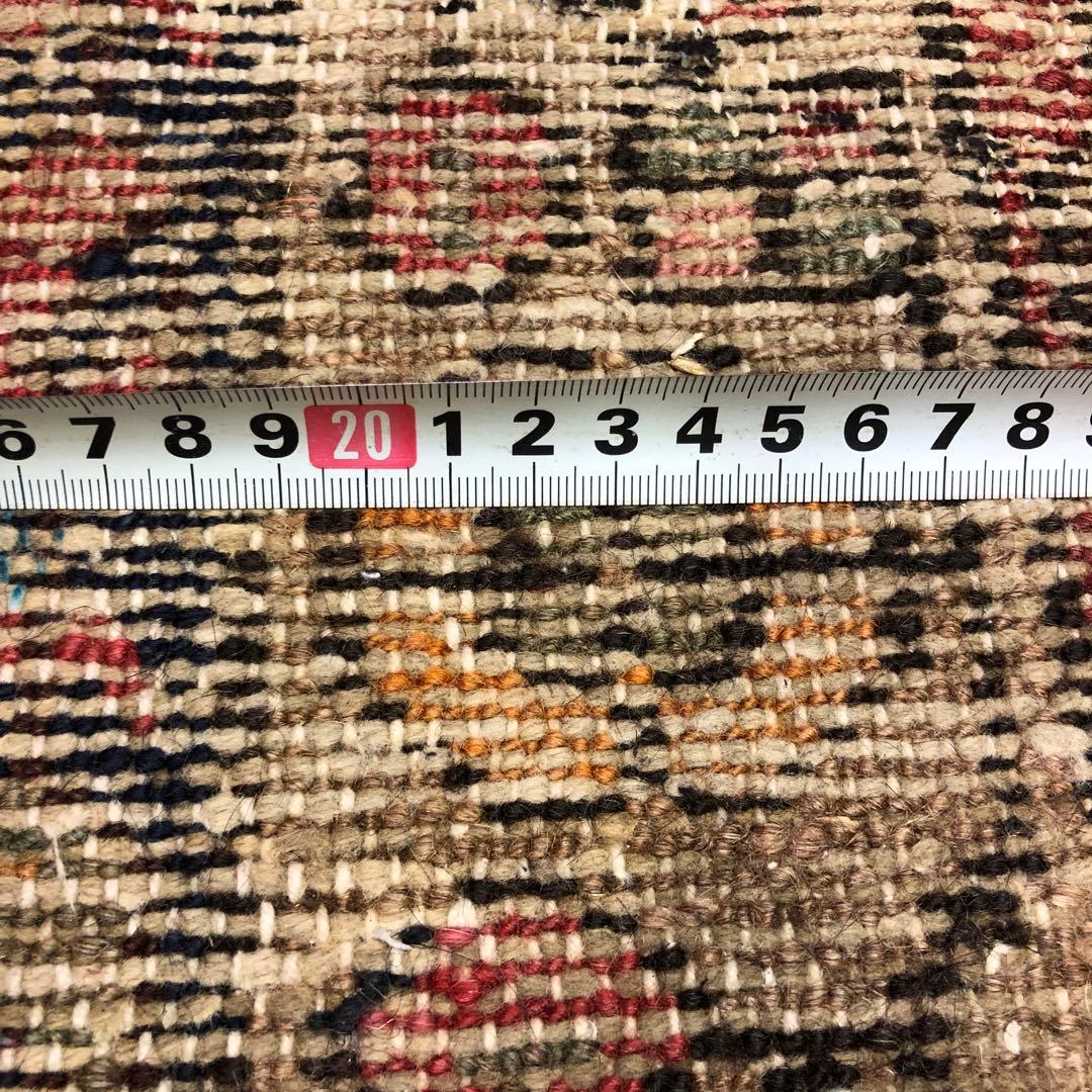 ペルシャ絨毯 ヴィンテージラグ 192×122cm 手織り オールドpersia