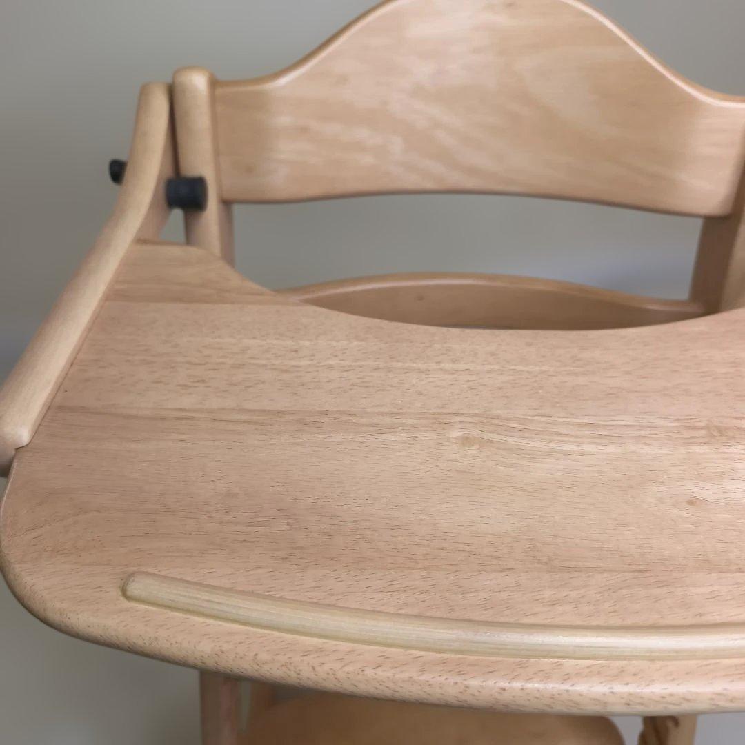 【美品】大和屋 すくすくチェアスリムプラス テーブル＆ガード付