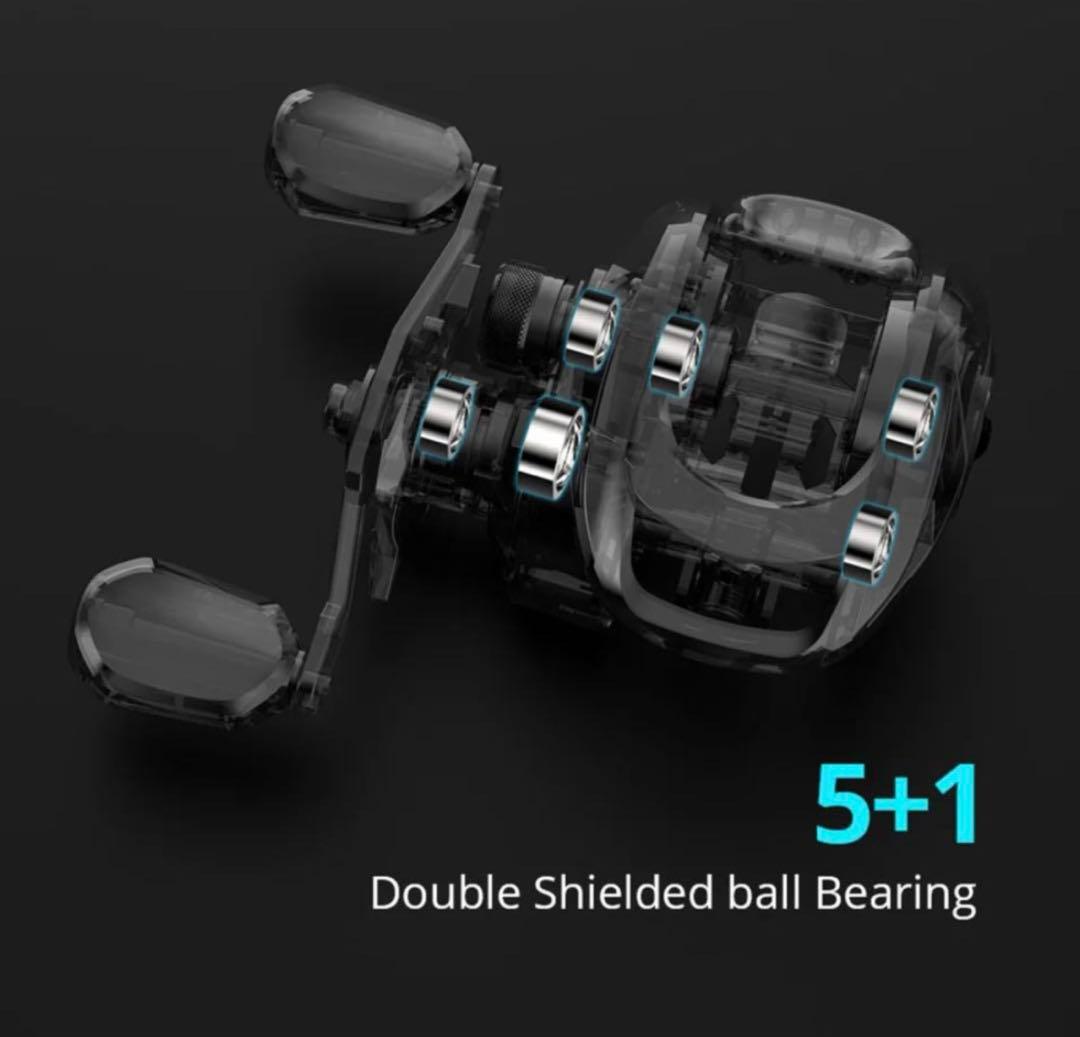 PE0.8号付5ピース2.1mベイトロッド&ベイトリール　シーバス　パックロッド