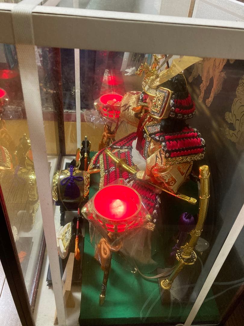 五月人形　子供大将　高さ５０センチ　未開封