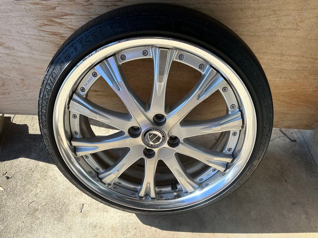 ワークシュバートsc4タイヤ付　17インチ　軽自動車 前後Kid車高調セット