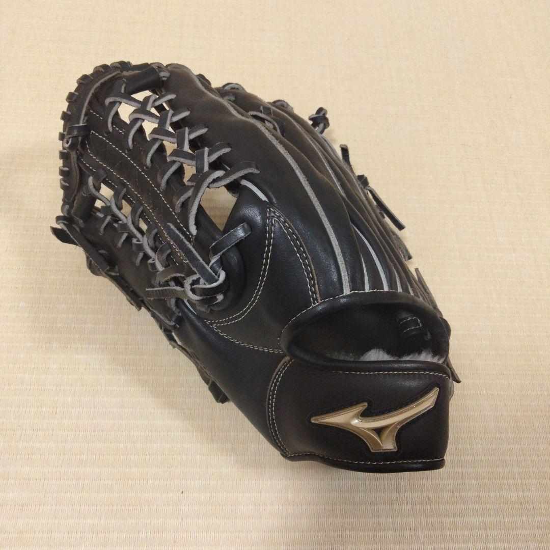 Mizuno Global Elite 軟式グローブ 黒　左　外野　ケース付き
