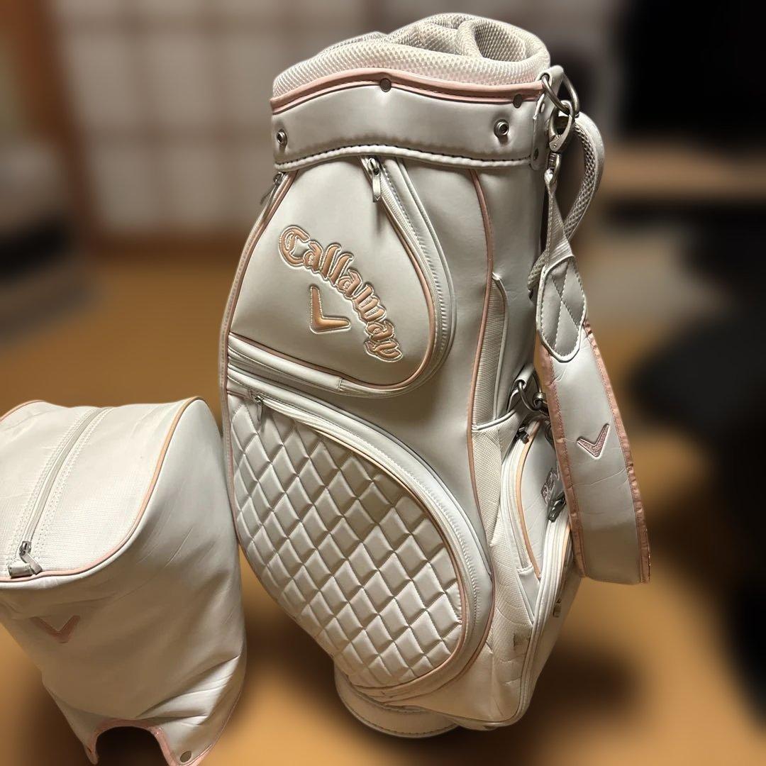 Callaway ゴルフ キャディバッグ レディース キャロウェイ ホワイト