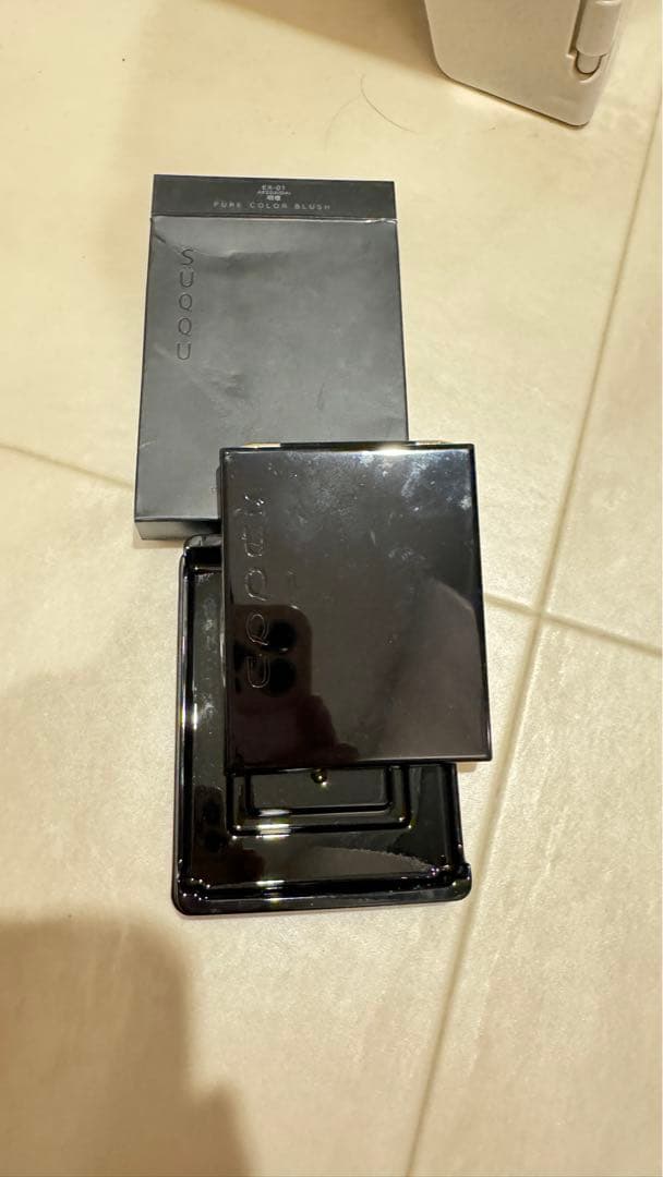 【新品】SUQQU ピュアカラーブラッシュ EX-01 AKEDAIDAI 明橙