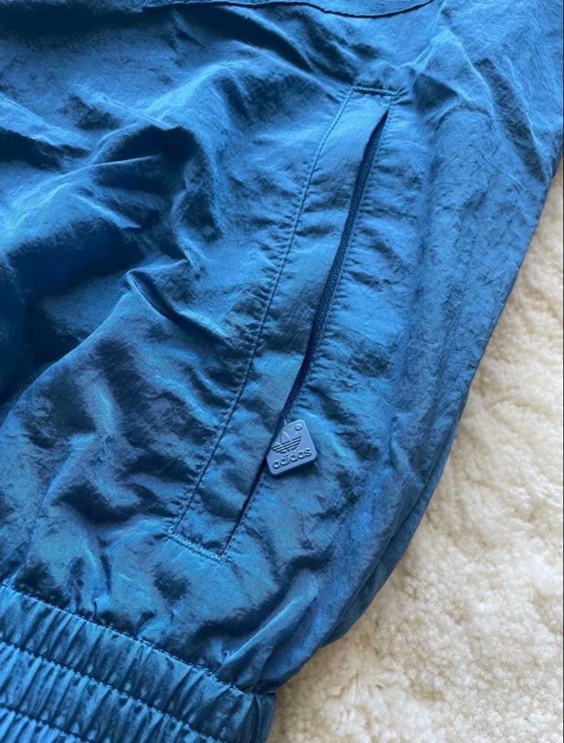 【adidas BLUE VERSION】新品BBブロックドトラックトップXS