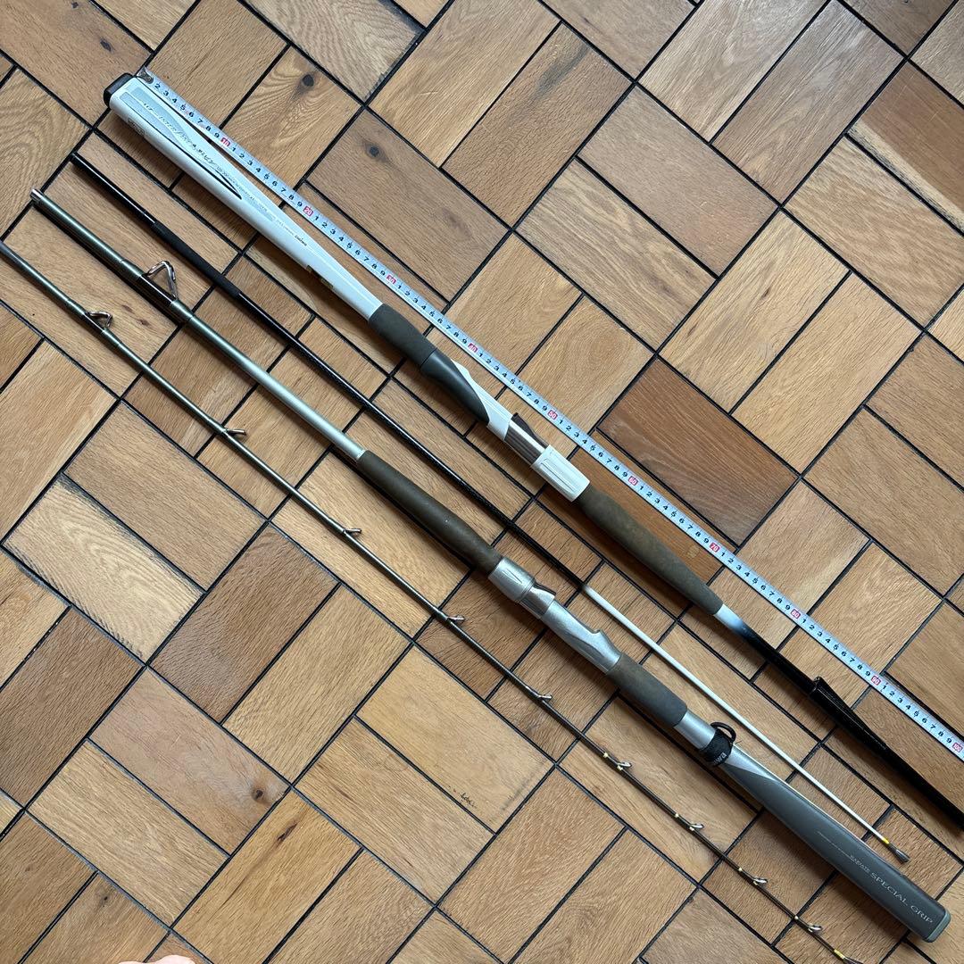 HZ 島影ビシ120-200 剣崎シャクリ　舟竿3本セット