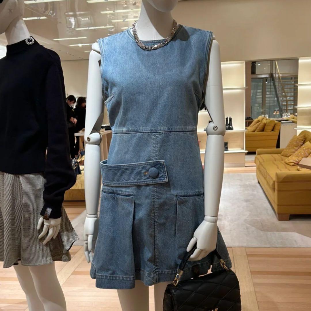 LOUIS VUITTON 2024SS デニムワンピース2024SS 38