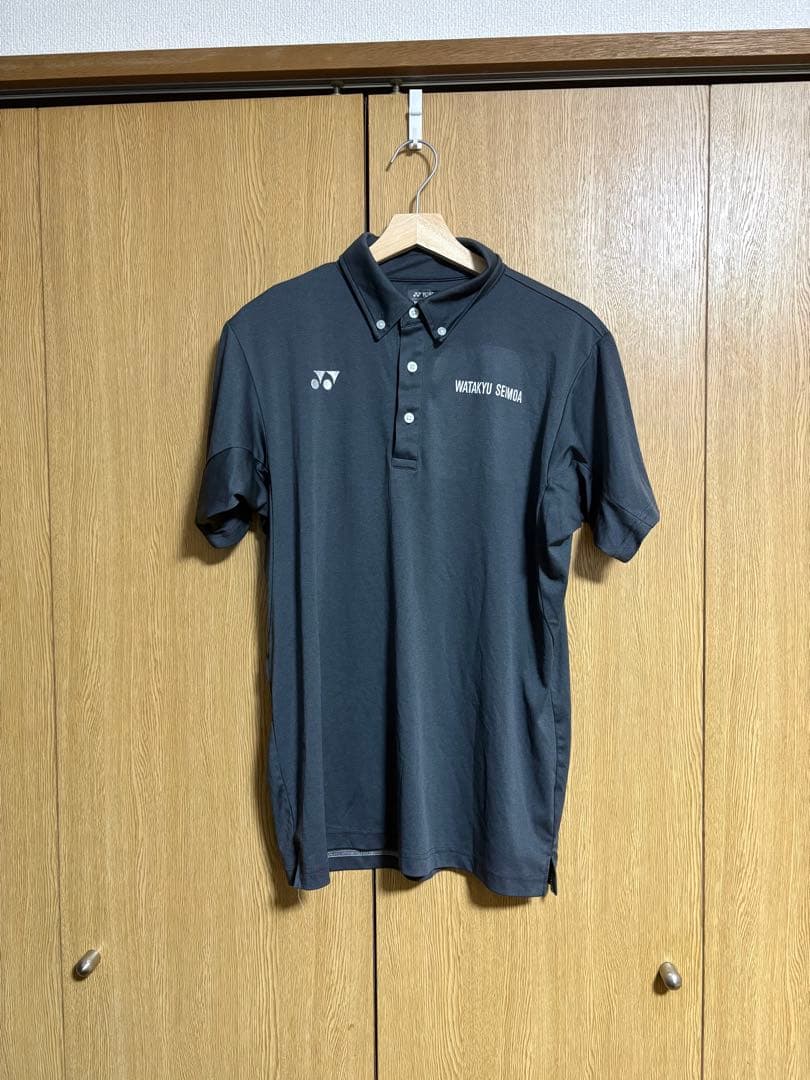 YONEX ダークグレー ポロシャツ M