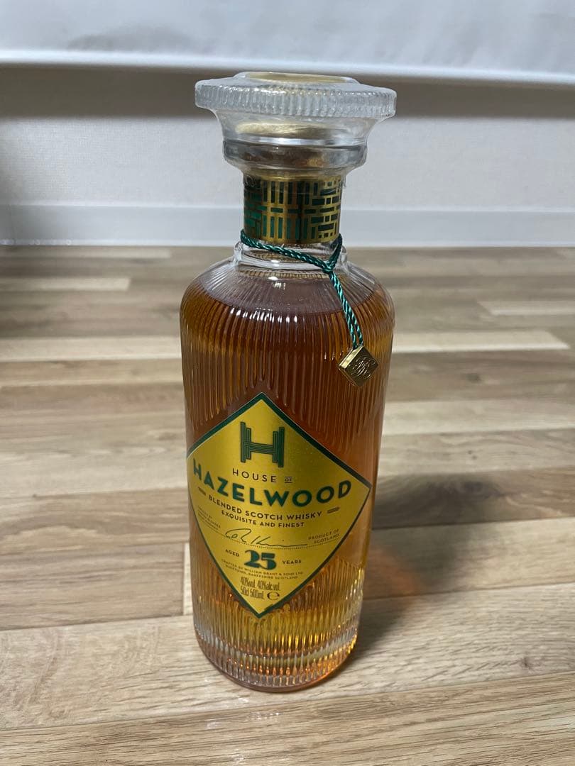 HAZELWOOD 25年 スコッチウイスキー 500ml ギフトボックス
