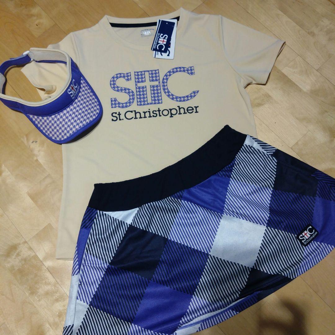 st. Christopherウエア上下 ➕️バイザー　未使用含