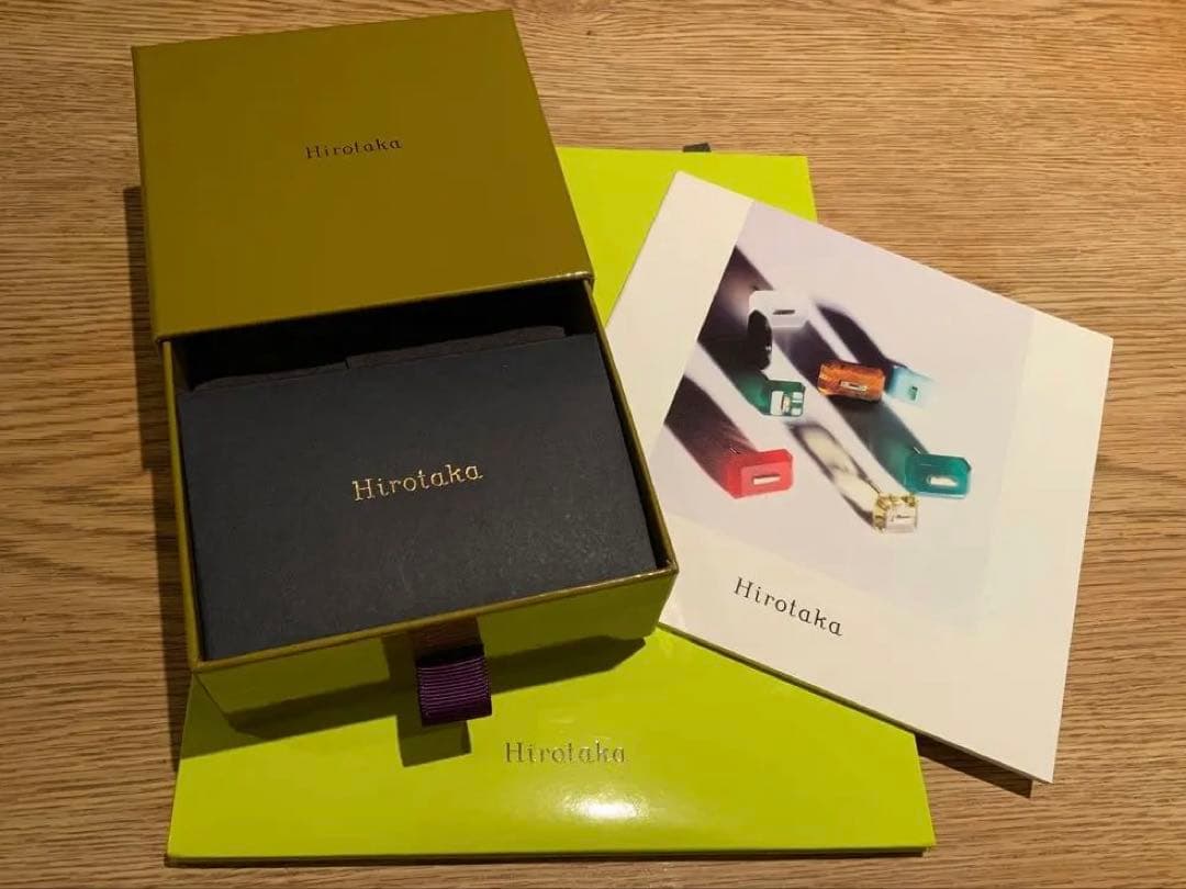 【美品】 Hirotaka Mini SPEAR ピアス/ アンバー