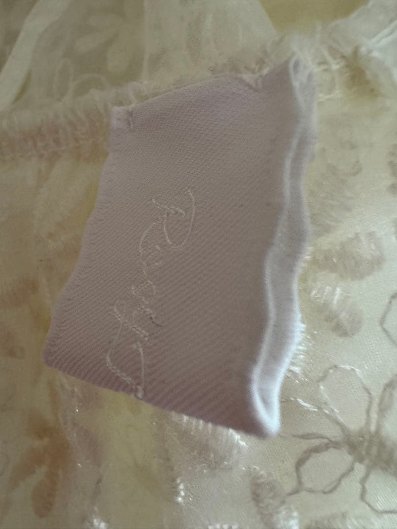 一度着用【rosymonster】 flora veil camisole 白