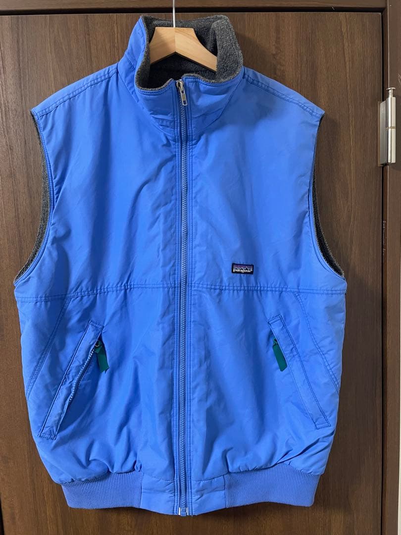 b*f様 90s patagonia パタゴニア　シェルドシンチラベスト 水色