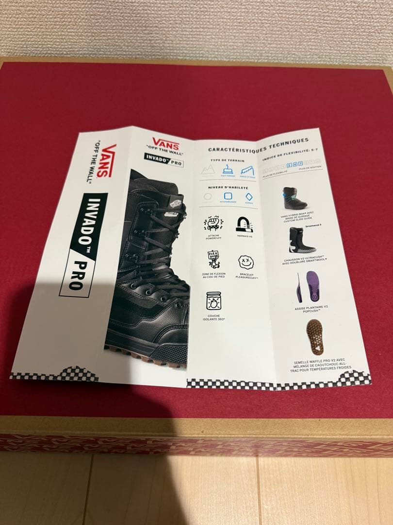 VANS INVADO PRO ブラック スノーボードブーツ