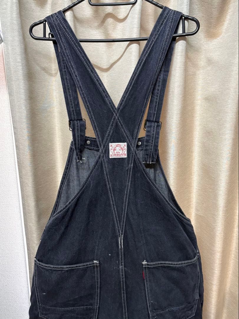 EVISUオーバーオール汚し加工カモメペイント無し初期？