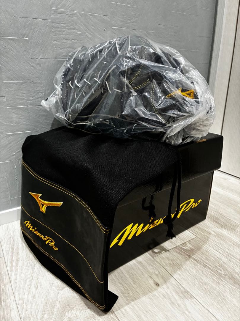 Mizuno Pro 硬式グローブ 外野用 タグ付き 新品未使用 化粧箱&専用袋