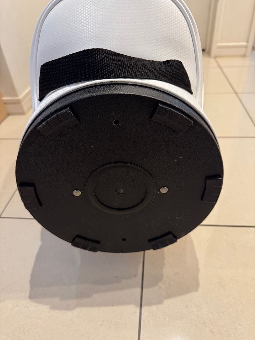 【美品】PUMA ゴルフバッグ・キャディバッグ 白/黒