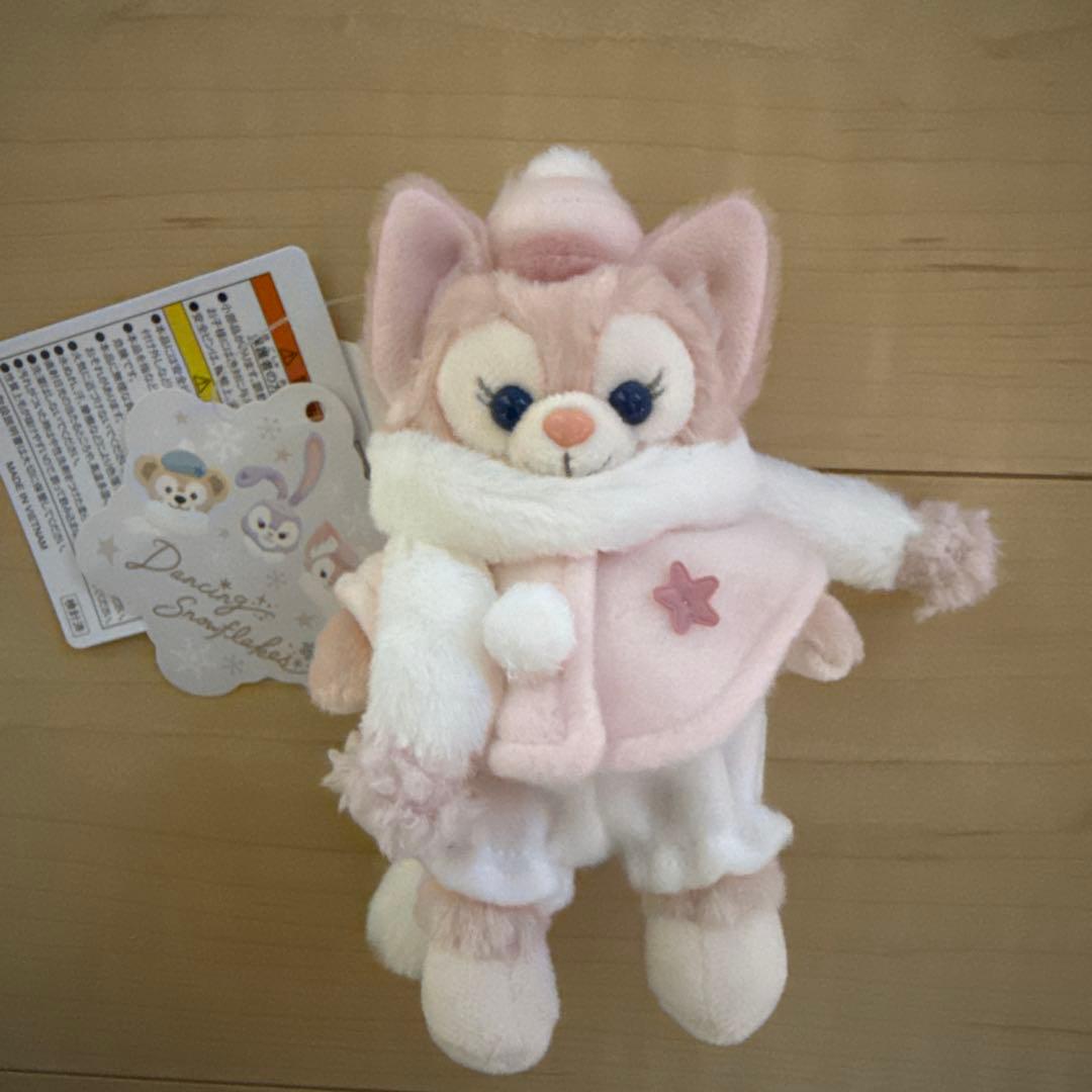 リーナベル　ぬいぐるみバッジ　ダンシングスノーフレークス