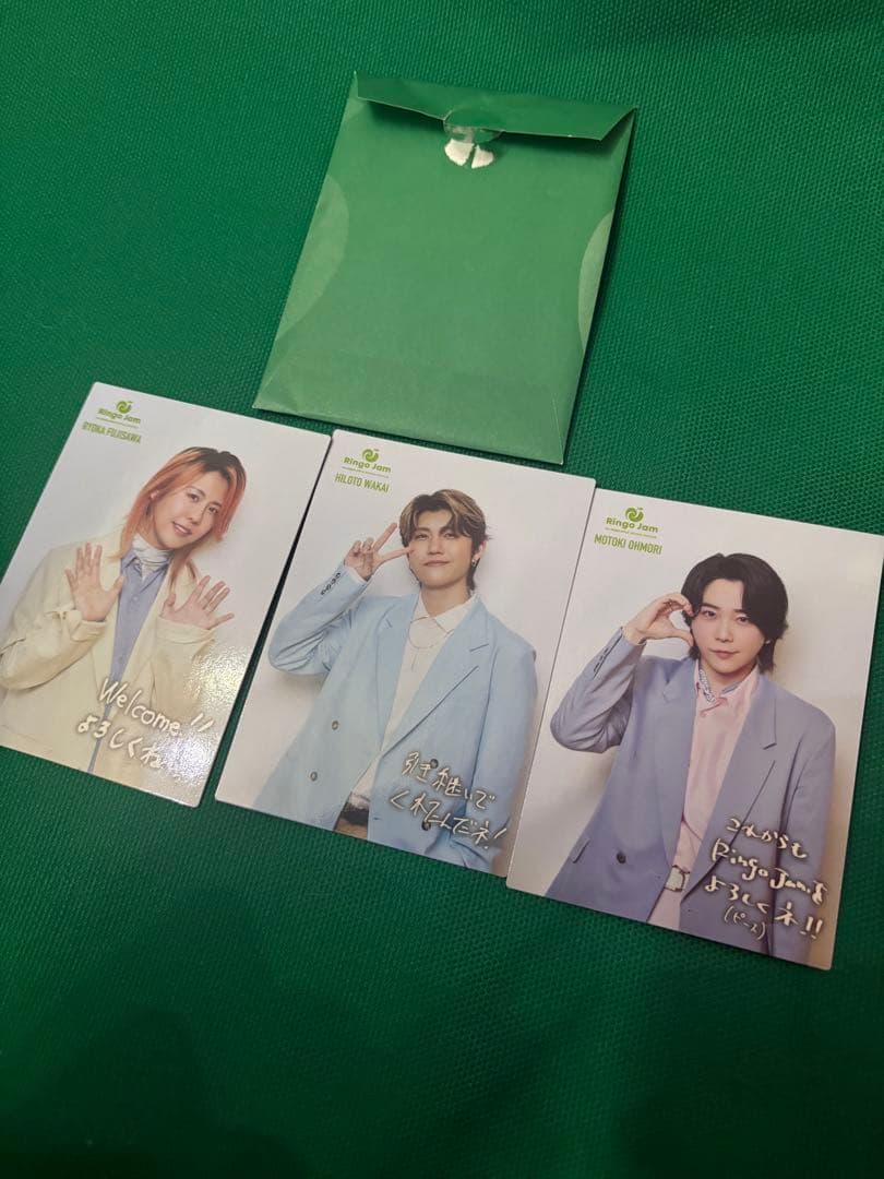 Mrs.GREEN APPLE コンサート/ファンクラブ特典 メッセージカード付