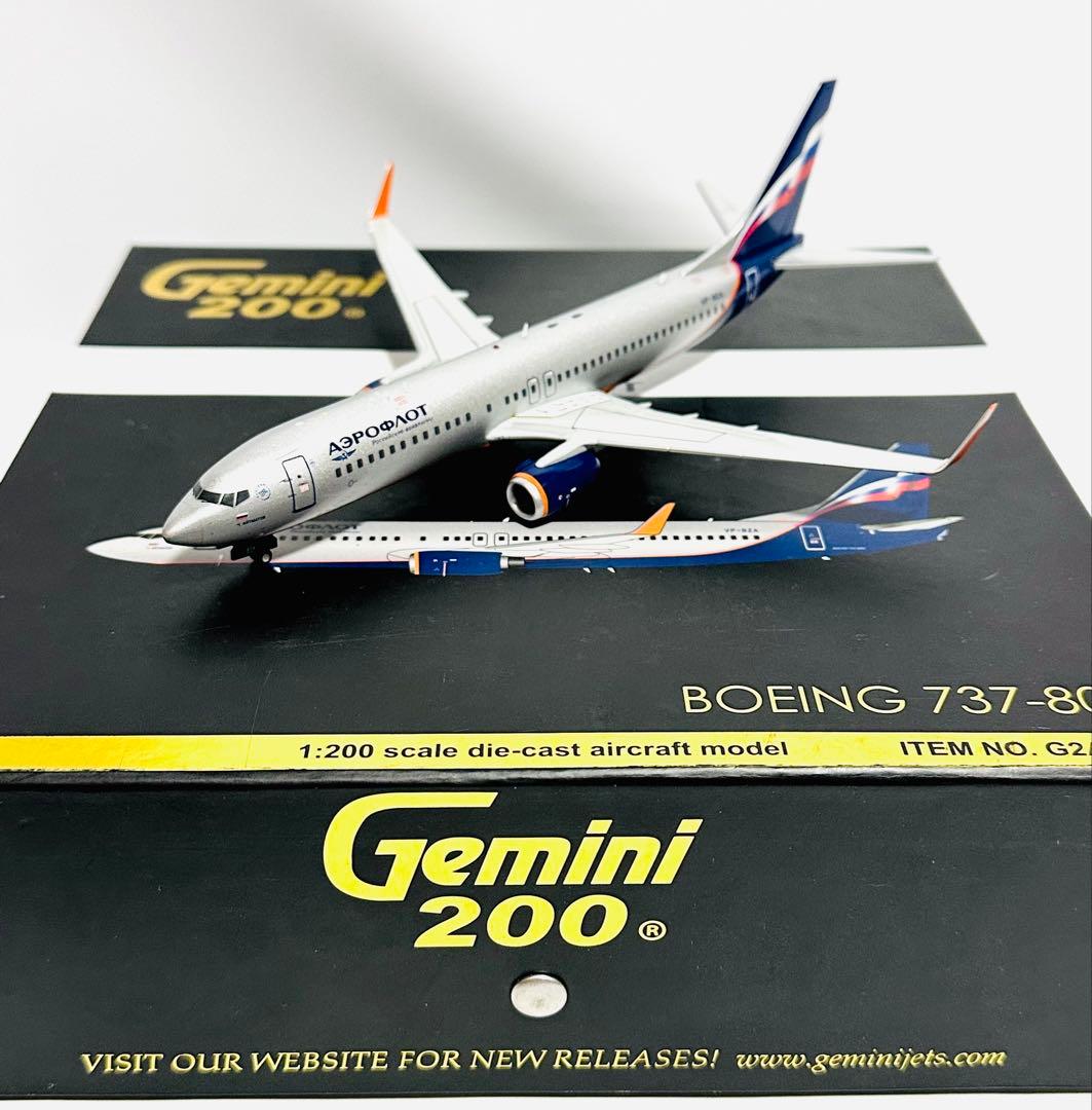 Gemini 1/200 B737-800 アエロフロートロシア航空