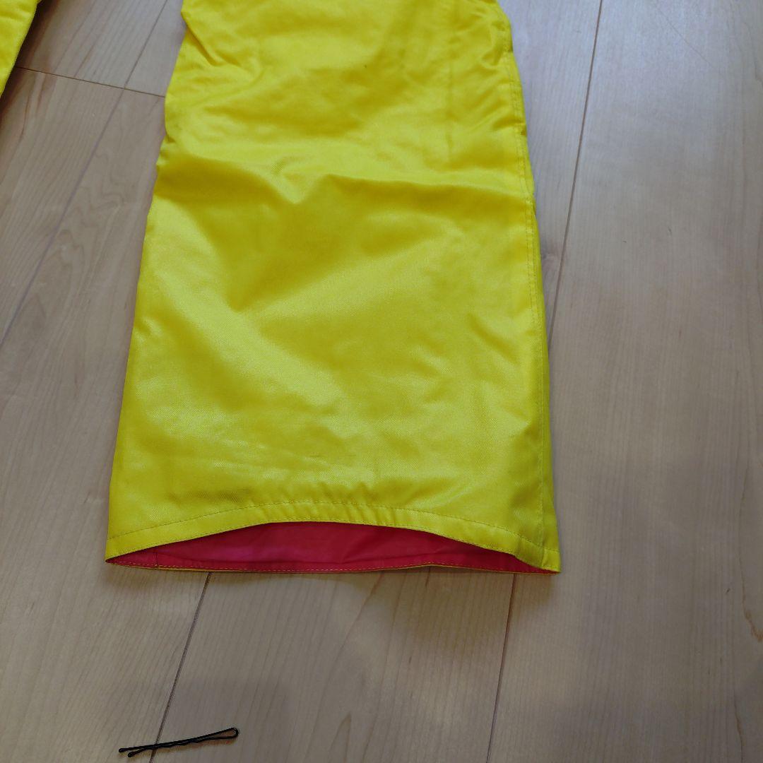 子ども用スキーウェア ホワイト/イエロー