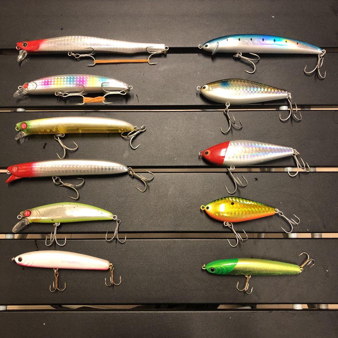 APIA、PDG、ラッキークラフト　シーバス用ルアーセット