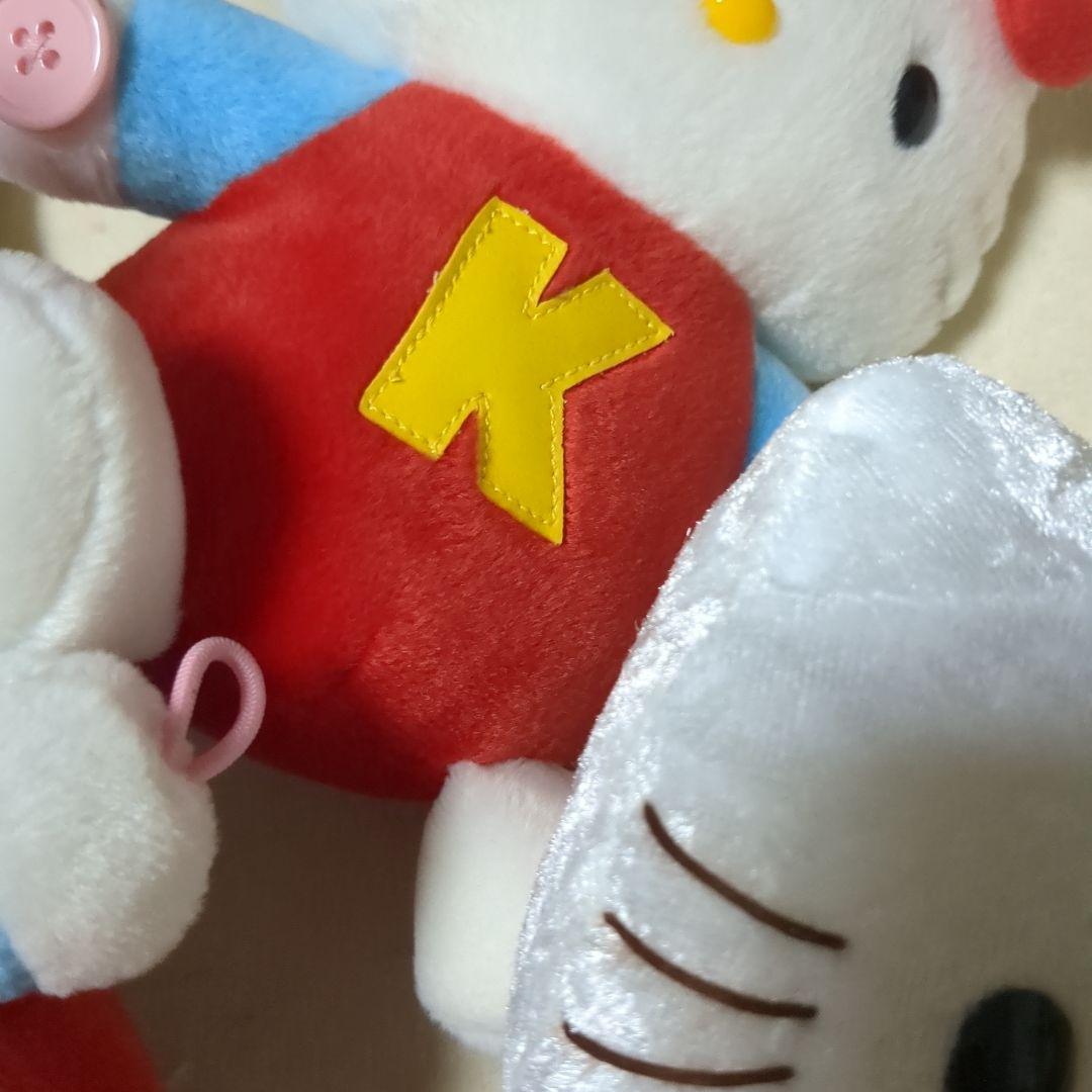 キティちゃんダニエルくんぬいぐるみセット　少し汚れあり