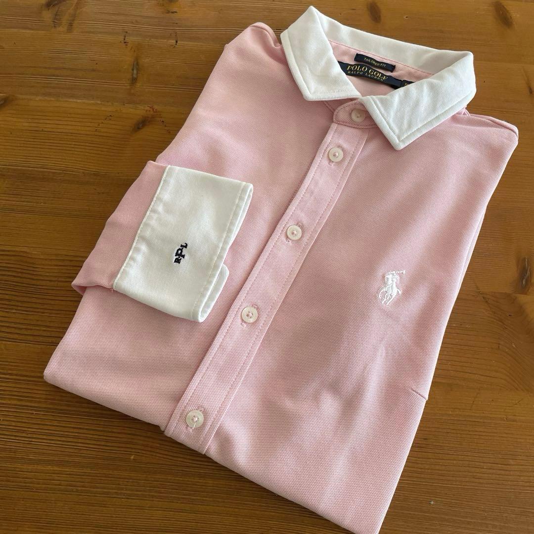 POLOラルフローレンRLX GOLF テーラード フィット　クレリックシャツ