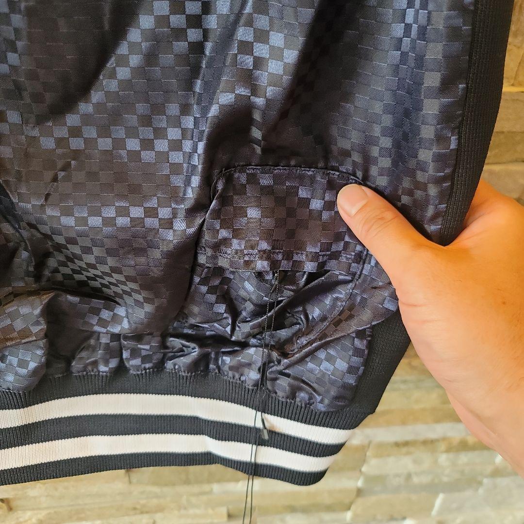 新品PEARLY GATES 黒 Vネック リバーシブルベスト　5