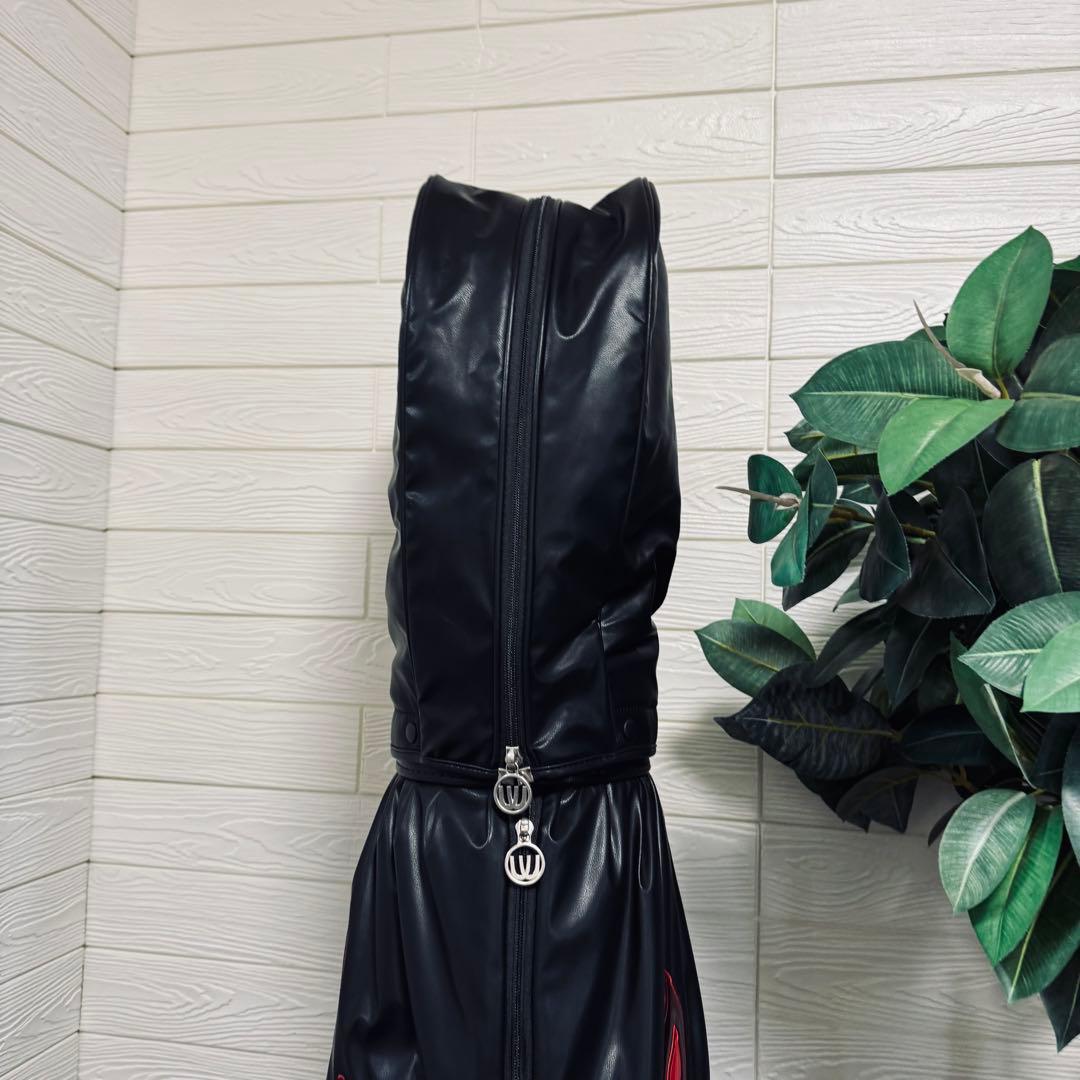 MIEKO UESAKO SPORTS キャディバッグ ファイヤー 炎