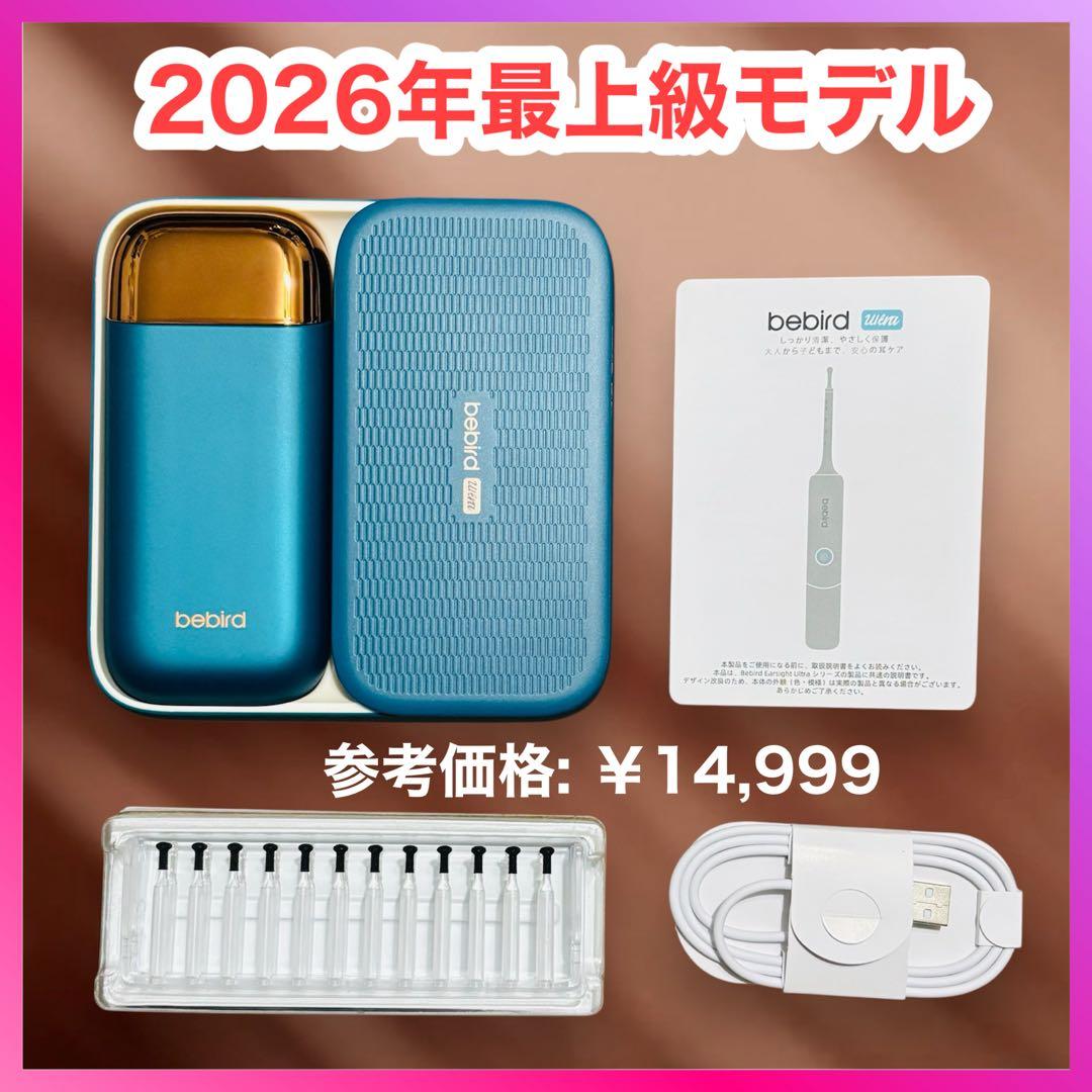 カメラ付き耳かき 2K高精細 スムーズな映像　3.1mmレンズ ピンセット付き