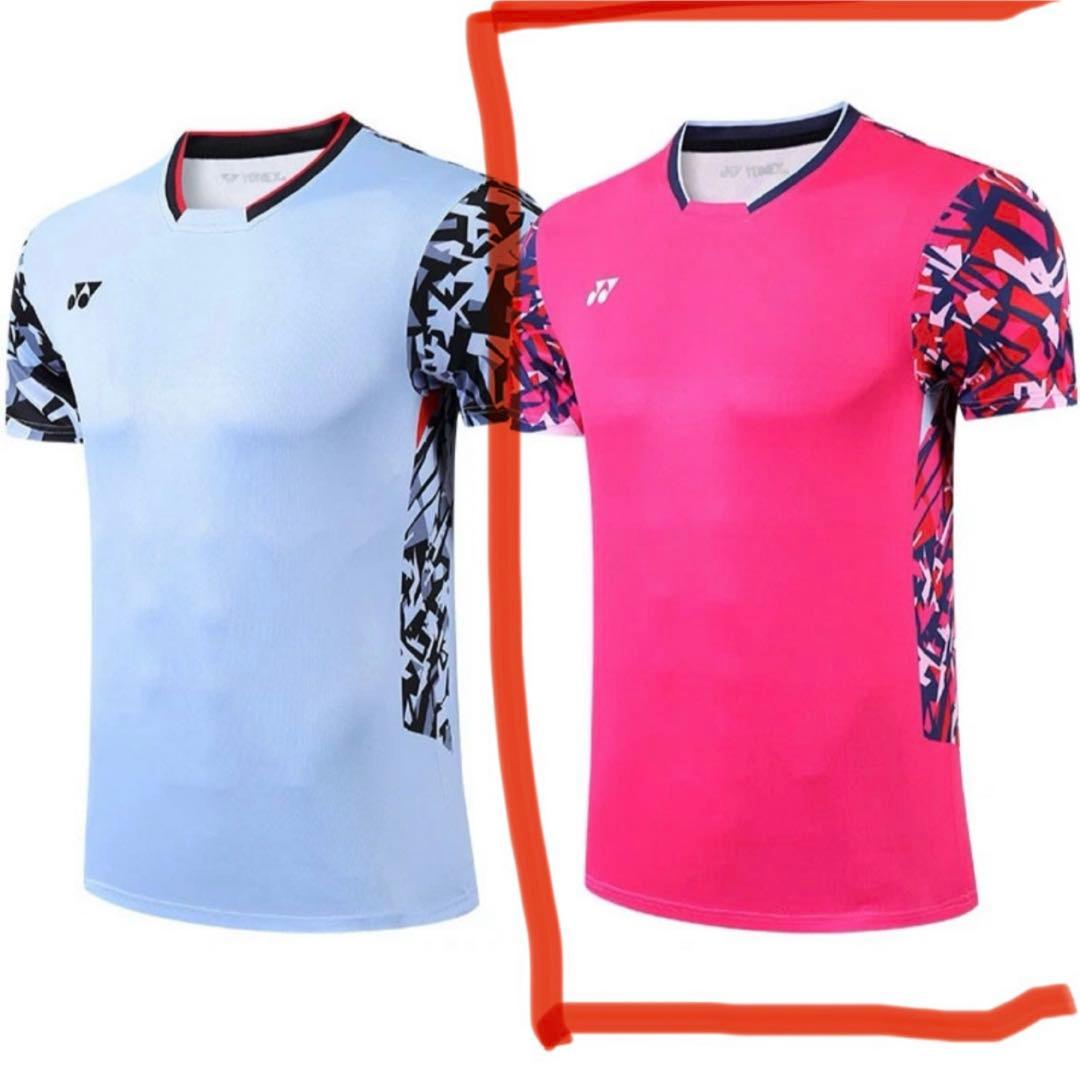 ヨネックスYONEX バドミントン日本代表モデルゲームシャツ新品XLベリーピンク