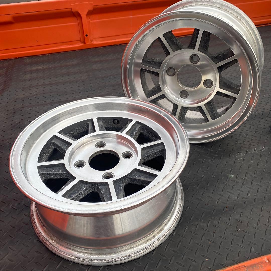 ハヤシレーシング アルミホイール 当時物の深リム