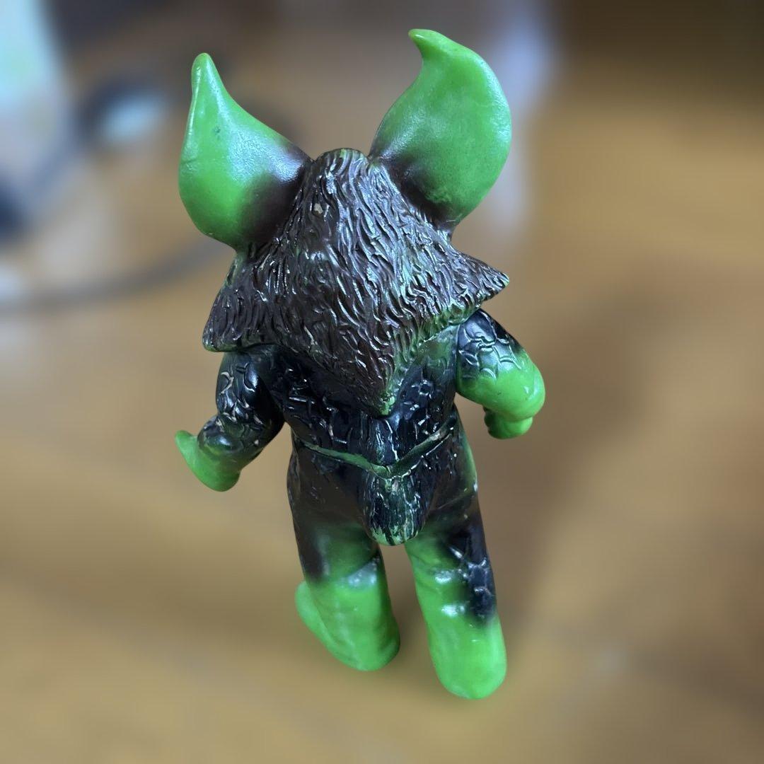 昭和レトロ 当時物 マルサン イカルス星人 ソフビ