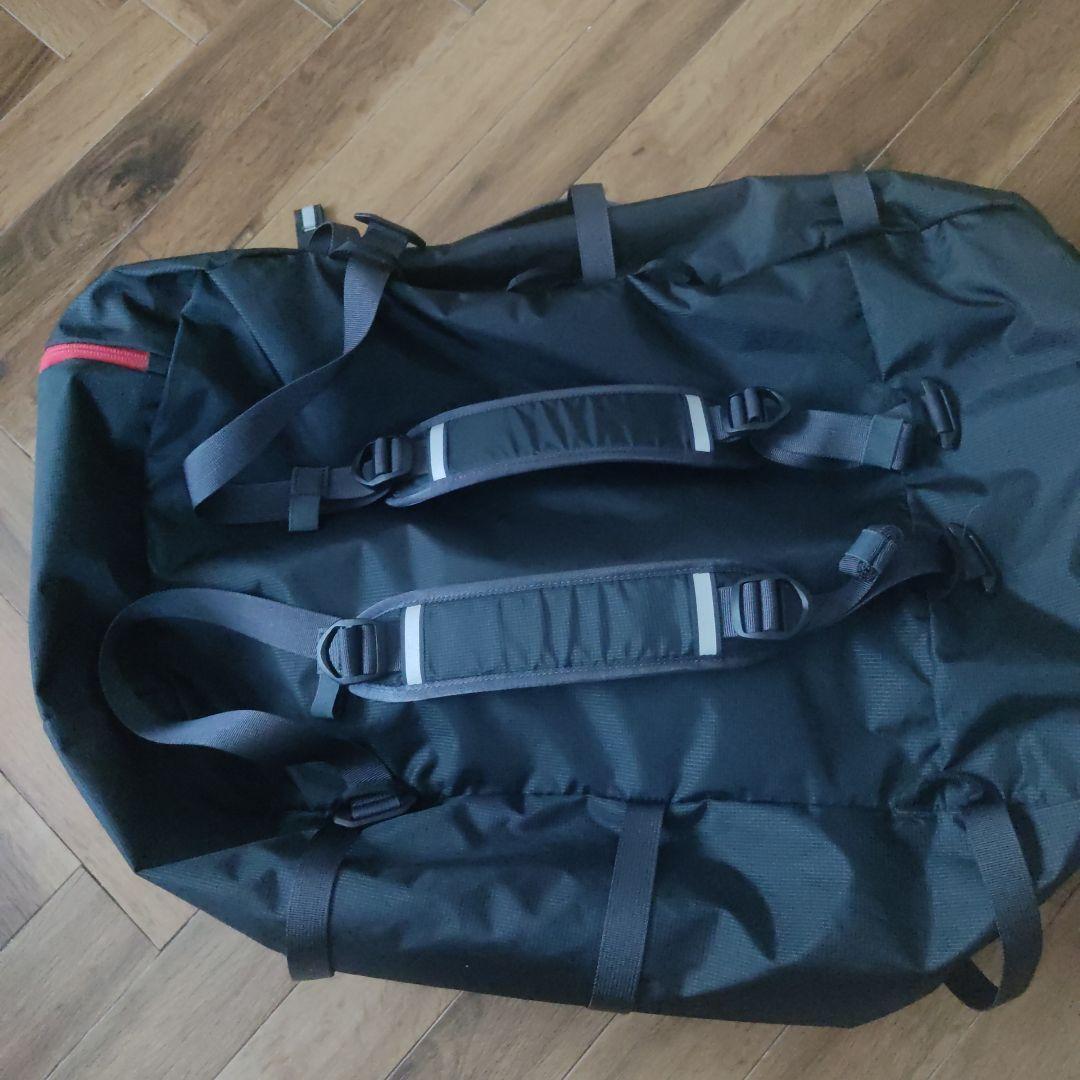 美品　モンベルmont-bell 3-Way ダッフル Kid's 55 黒