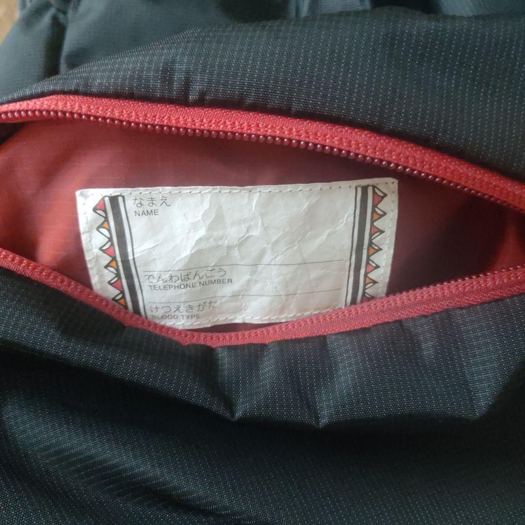 美品　モンベルmont-bell 3-Way ダッフル Kid's 55 黒