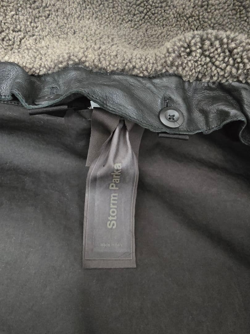 【廃盤】TEN-C STORM PARKA　シャーリングカラーセット 50