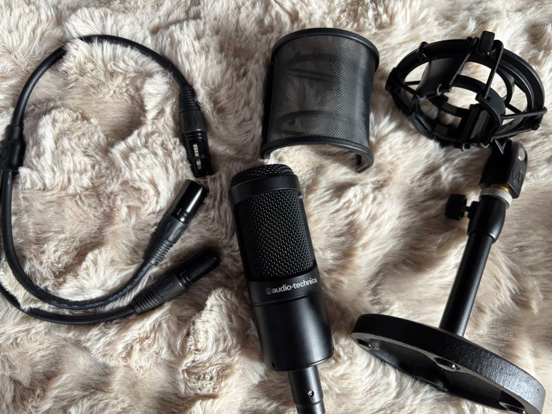 audio technica コンデンサーマイク セット