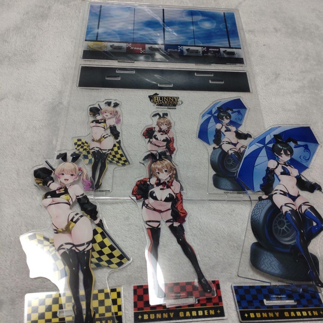 バニーガーデン　レースクイーン　アクリルスタンド　まとめ売り