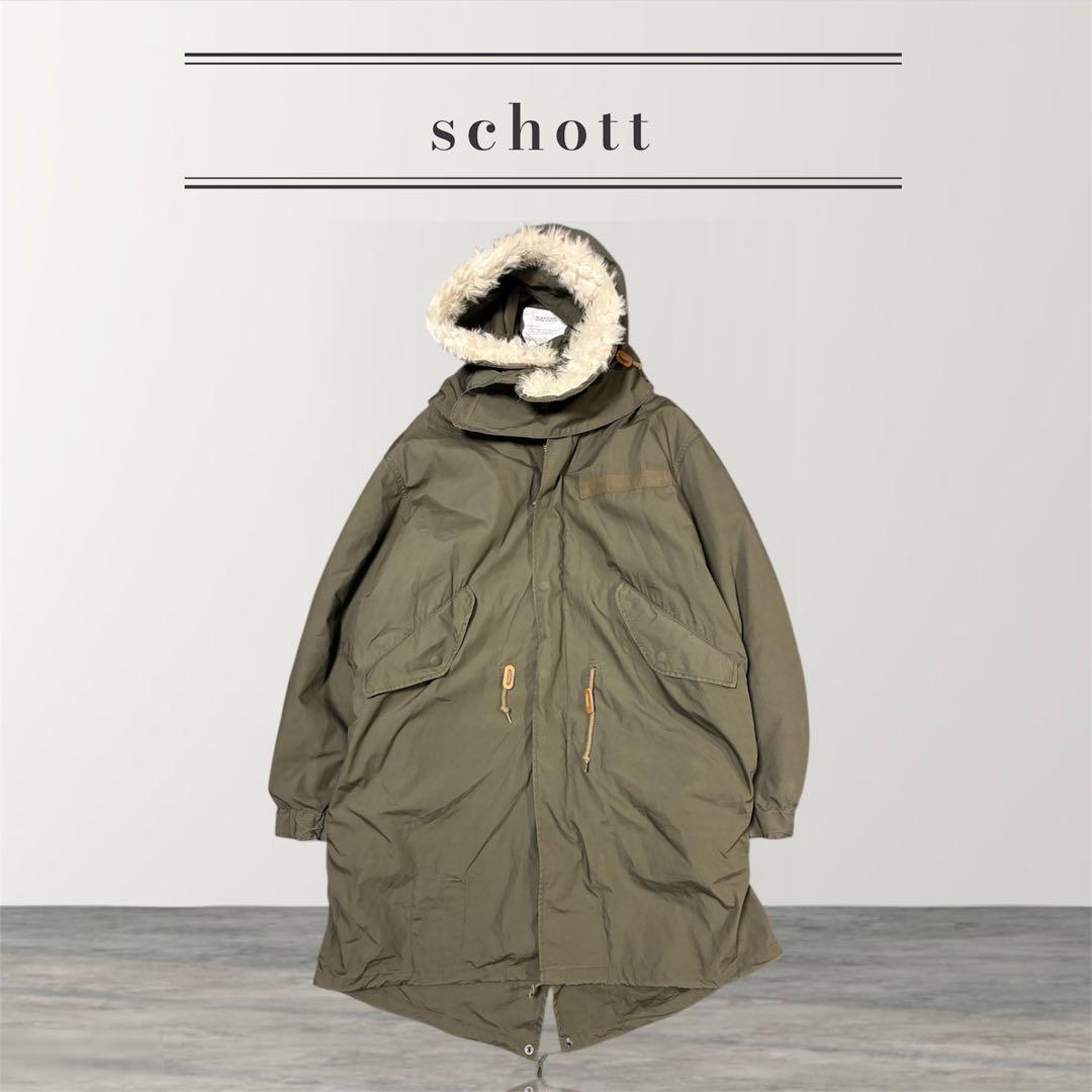 M-65 フィッシュテール フルセットschott L ライナー/フード付き