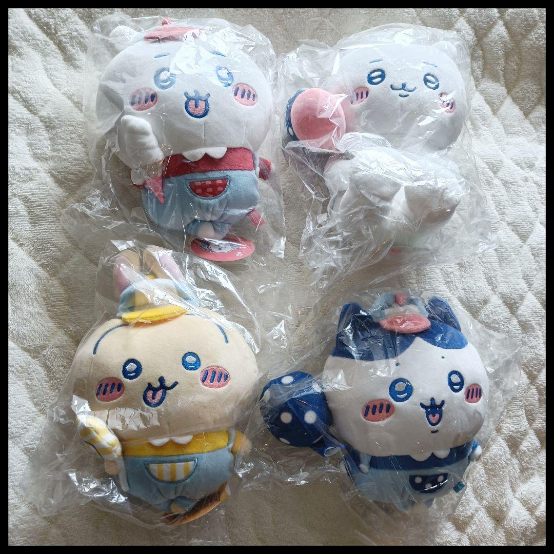ちいかわゆうえんち　ぬいぐるみS 4種