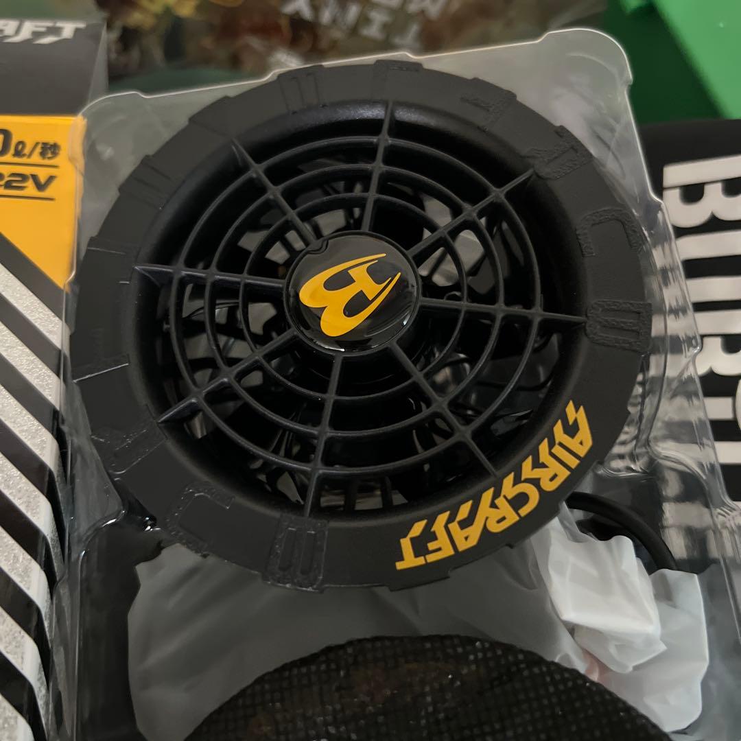 【BURTLE】FAN UNIT & Li-ion BATTERYセット