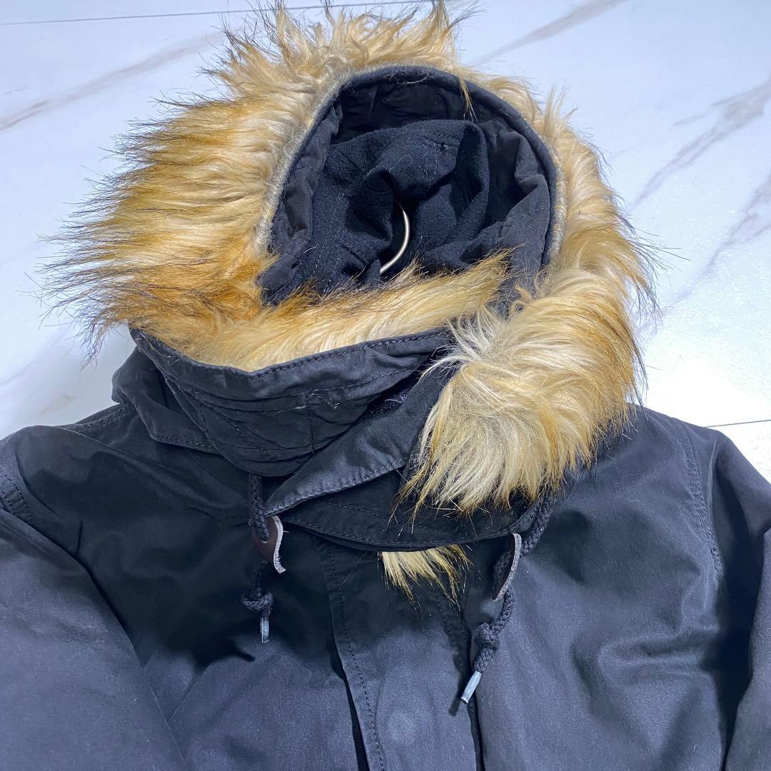 希少♡AVIREX ファー モッズコート 中綿ライナー フィッシュテール y2k