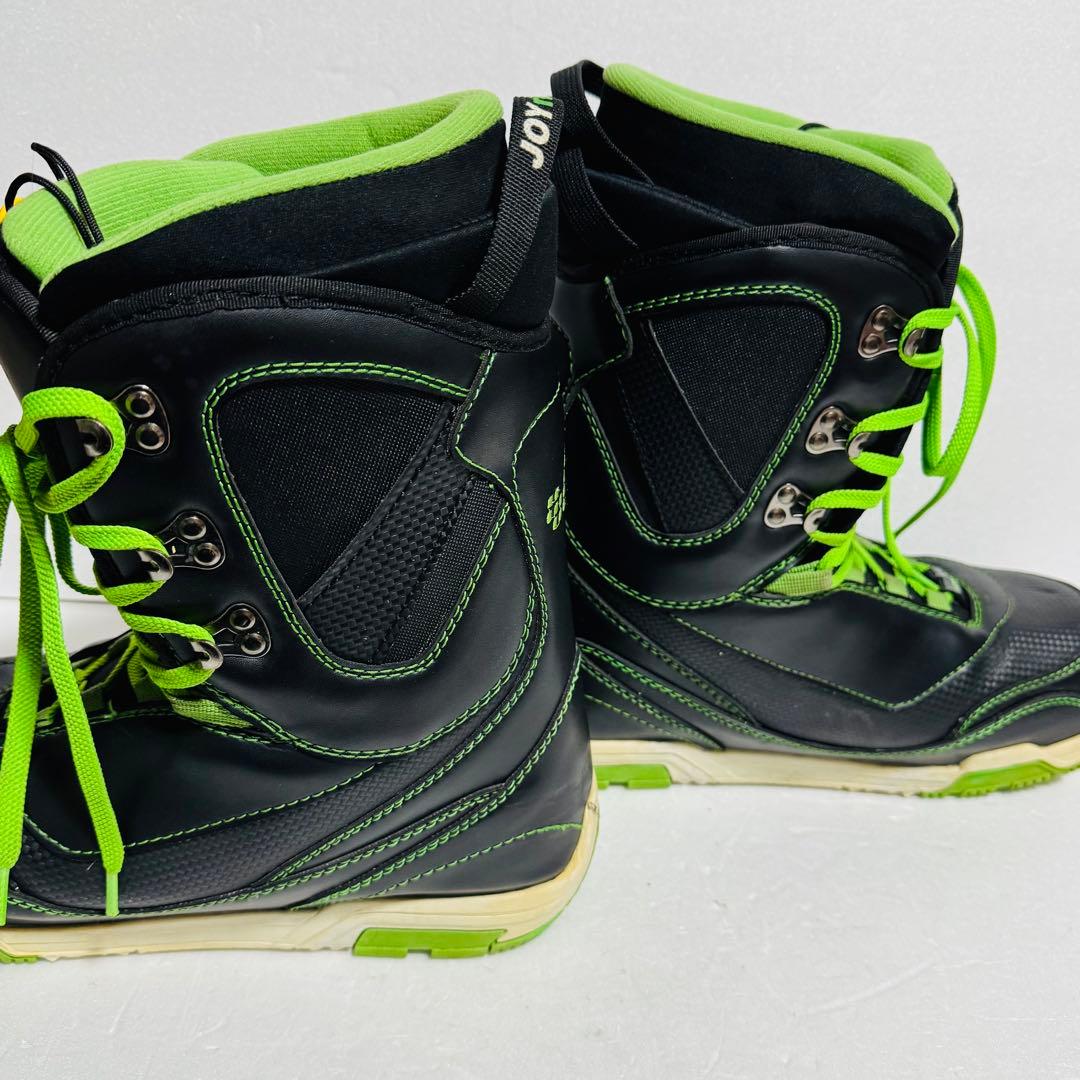 28cm JOYride スノーボードブーツ 黒/緑初心者格安特価激安