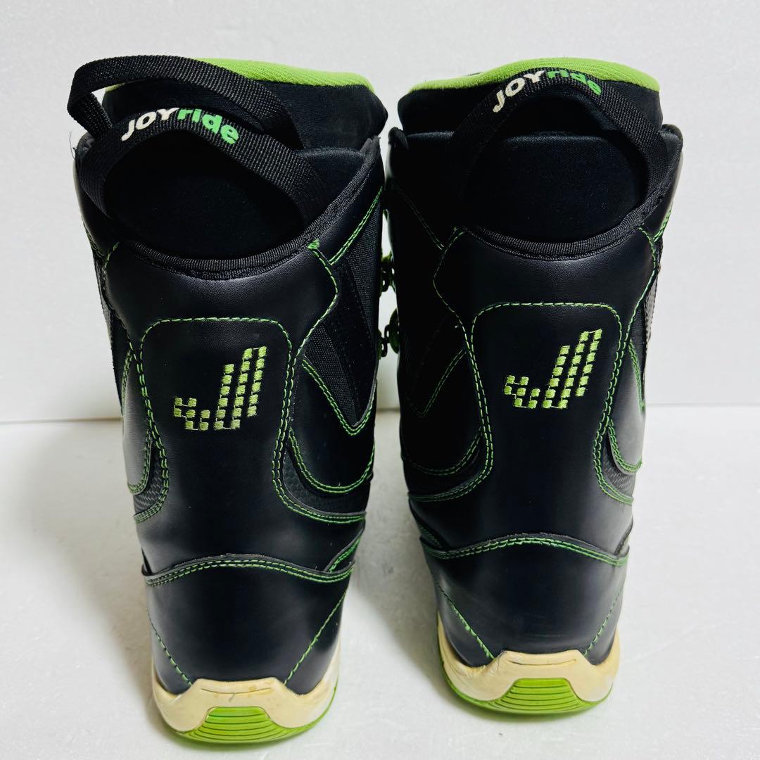 28cm JOYride スノーボードブーツ 黒/緑初心者格安特価激安