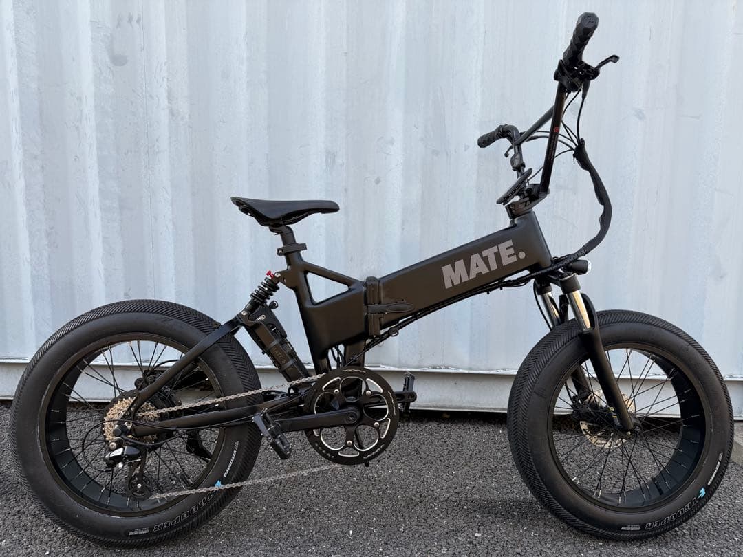 新型ロゴ MATE BIKE MATE X 250 Subdued Black