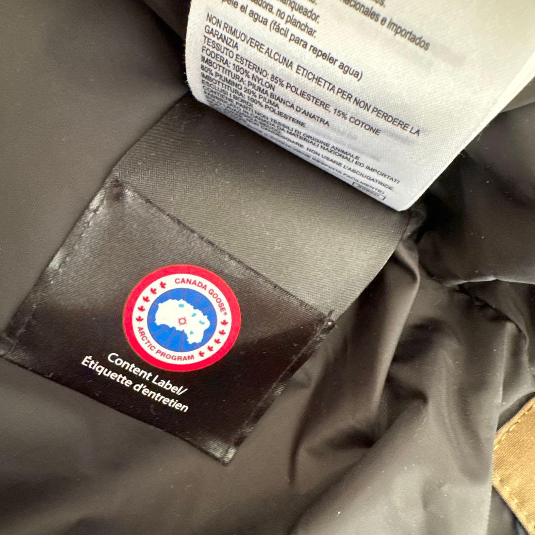 【美品】カナダグース マクミランパーカー カーキXL