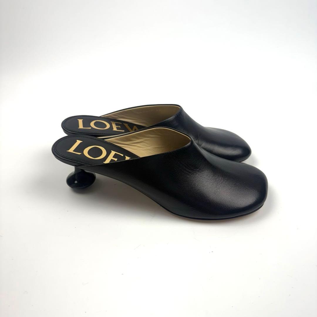 【現行✨新品未使用】LOEWE ロエベ トイ ミュール ブラック パンプス