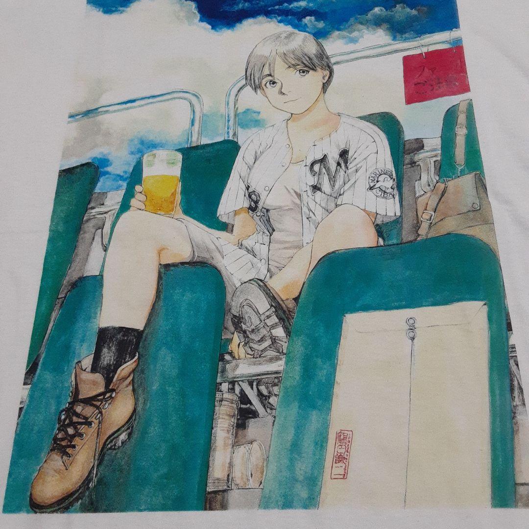 新品未使用　鶴田謙二　教養画集イラストTシャツ　日本製