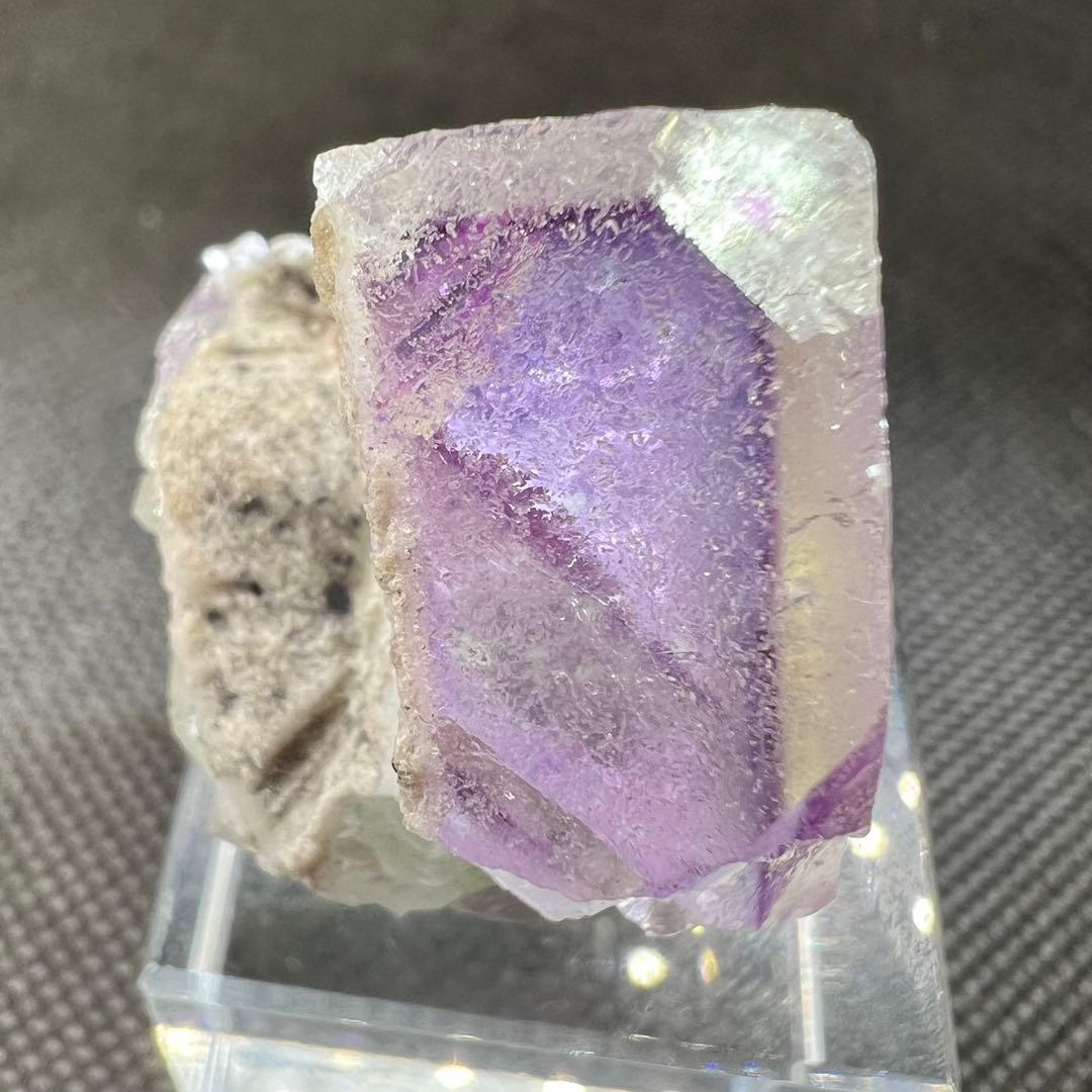 可愛い‼︎ ヤオガンシャン　パープルグラデーションフローライト　可愛い‼︎（2回目）